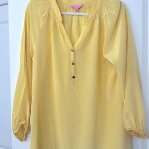 Lily Pulitzer Elsa silk top